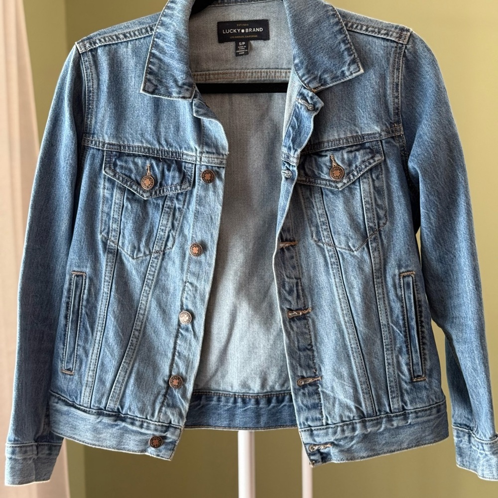 Lucky Brand Light Blue Denim Jacket